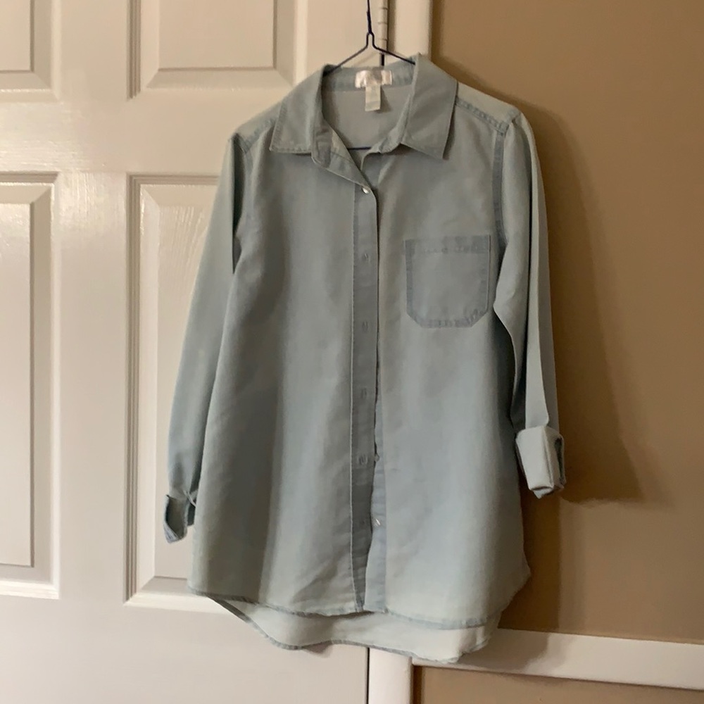 Just bes shirt blue denim small